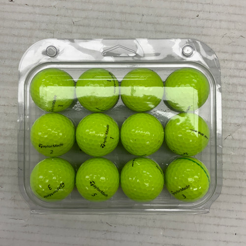 Vist Large View of Product Image Which is Used Taylormade TP5 YELLOW 12 Pack - Golf Balls