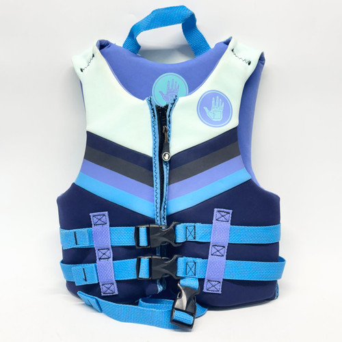 Vist Large View of Product Image Which is Used Body Glove Child PFD Navy Blue Child 30-50