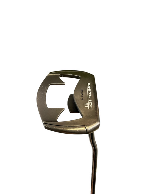 Vist Large View of Product Image Which is Used Odyssey WHITE ICE MINI T Mens Putter RH