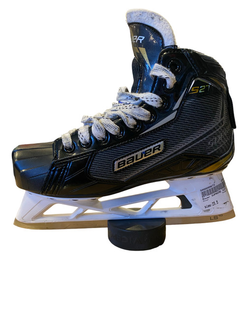 Vist Large View of Product Image Which is Used Bauer SUPREME S27 Intermediate Hockey Skate Intermediate 5.5