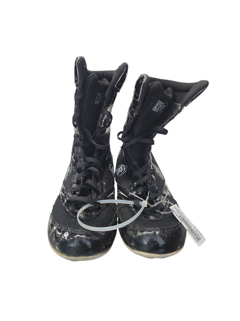 Vist Large View of Product Image Which is Used Ringside Boxing Shoes Black Senior 9