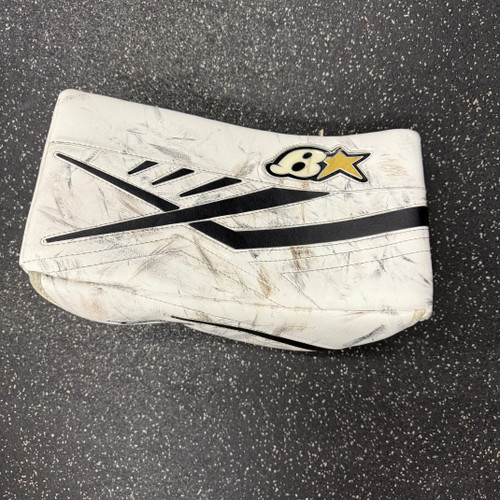 Vist Large View of Product Image Which is Used Brians SUBZERO 7.0 Senior Goalie Blocker White