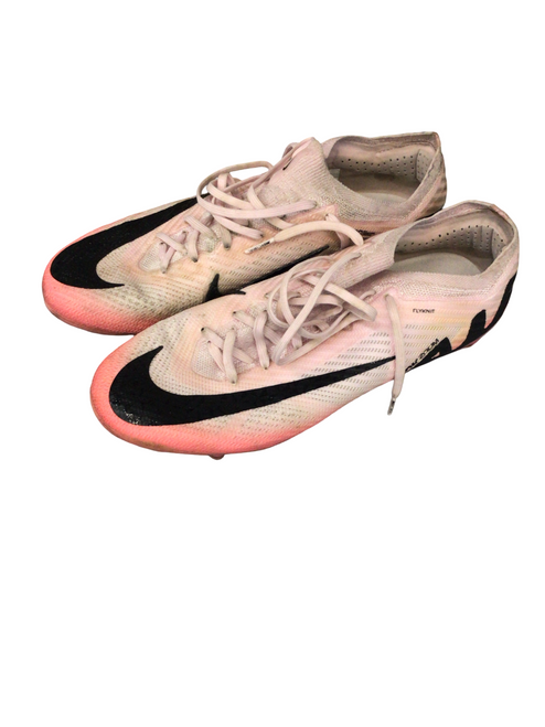 Vist Large View of Product Image Which is Used Nike Soccer Cleats Pink Senior 10