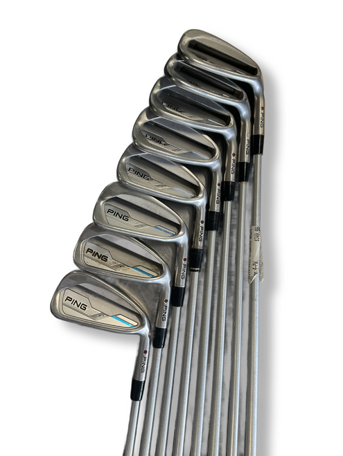 Vist Large View of Product Image Which is Used Ping PING I E1 IRON SET Mens Iron Set RH 4I-PW