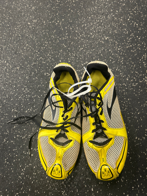 Vist Large View of Product Image Which is Used Brooks Track & Field Cleats Adult Yellow Senior 11