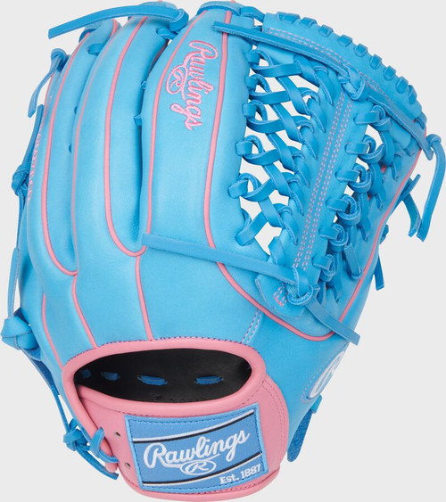 Vist Large View of Product Image Which is NEW Heart of the Hide 12.75-Inch Modified Trap-Eze Web Glove, Right Hand Throw