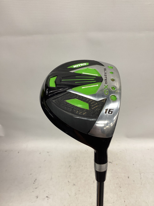 Used Nitro BLASTER XD Mens Fairway Wood RH 3 Wood 11851-S000038624 Vist Large View of Product Image Which is Used Nitro BLASTER XD Mens Fairway Wood RH 3 Wood