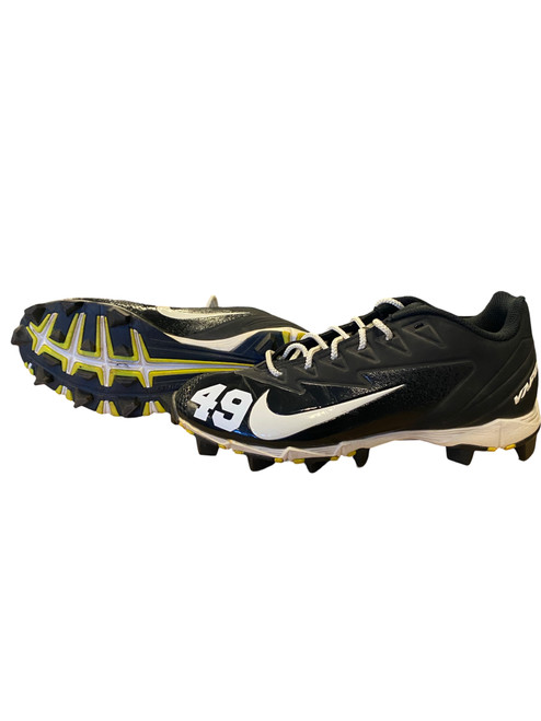 Vist Large View of Product Image Which is Used Nike VAPOR BB/SB Cleats Black Senior 8