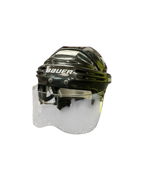 Vist Large View of Product Image Which is Used Bauer HH5000L Helmet Full Visor Combo Black LG