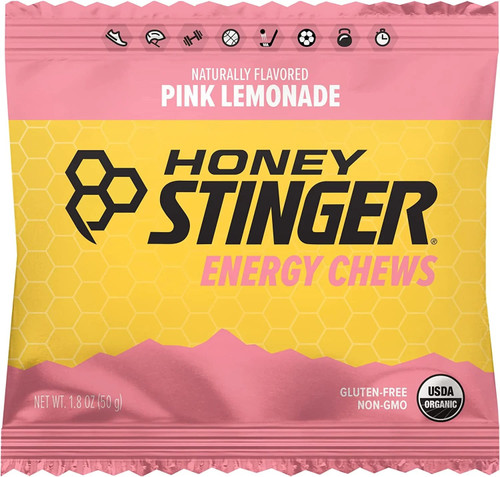Vist Large View of Product Image Which is New Honey Stinger Chews Pink L