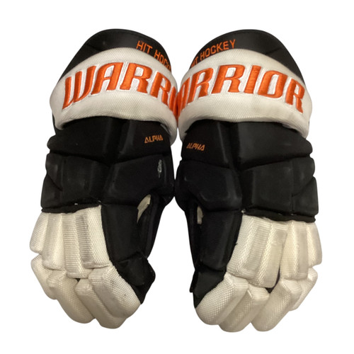 Vist Large View of Product Image Which is Used Warrior ALPHA PRO Senior Gloves Black 14"