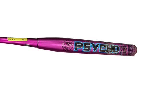 Vist Large View of Product Image Which is Used Miken PSYCHO MAXLOAD BB/SB Slowpitch Bat 34"