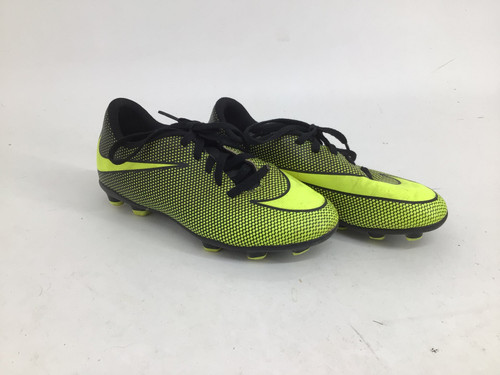 Vist Large View of Product Image Which is Used Nike BRAVATA II JR 1 SOCCER CLEATS Soccer Cleats Optic Yellow Junior 01