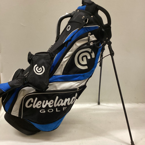 Vist Large View of Product Image Which is Used Cleveland BLACK/BLUE STAND BAG Mens Stand Bag Royal Blue