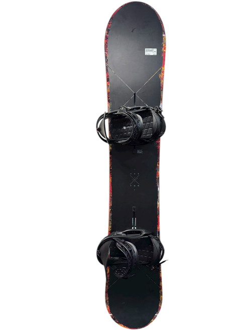 Vist Large View of Product Image Which is Used Burton CUSTOM Mens Board/Bindings Black 164 cm