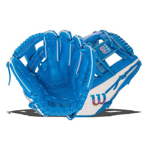 Vist Large View of Product Image Which is Wilson A2000 Autism Speaks SuperSkin DP15 11.5" Baseball Glove: WBW100844115