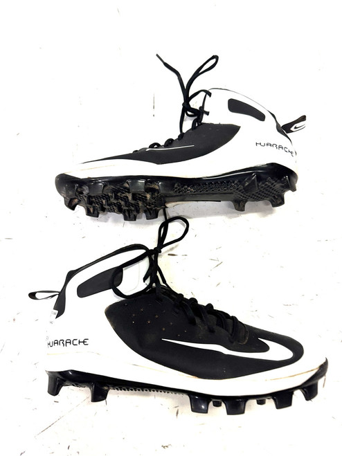 Vist Large View of Product Image Which is Used Nike Adult FB Cleats White Senior 10.5