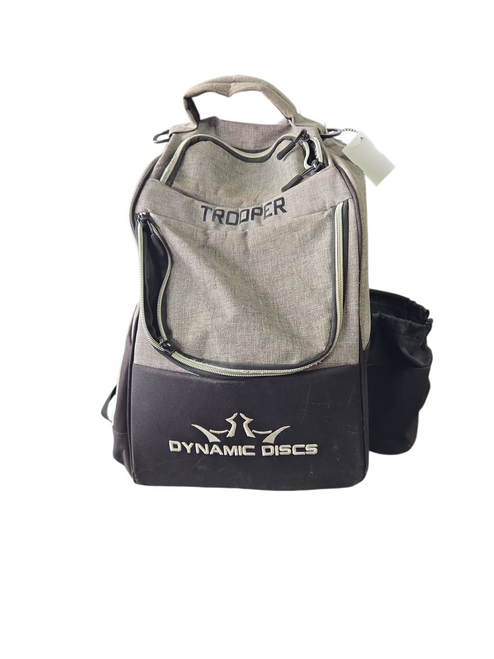 Vist Large View of Product Image Which is Used Dynamic Discs Disc Golf Backpack Grey