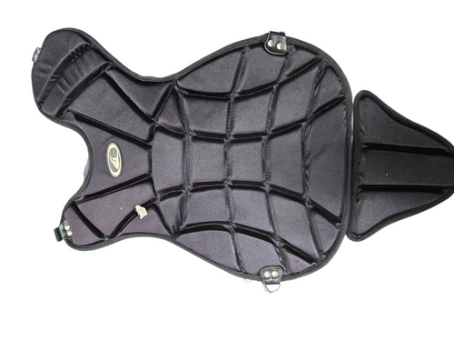 Vist Large View of Product Image Which is Used Champro CP02 Catchers Chest Protector Black Adult