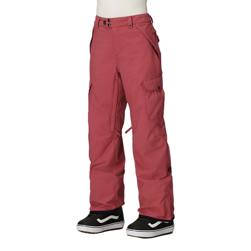 Vist Large View of Product Image Which is New 686 Aura Insulated 2026 Women's Snow Cargo Pants- Rosewood MD