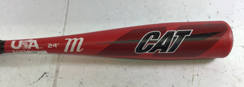 Vist Large View of Product Image Which is Used Marucci CAT BB/SB T-Ball Bat 24"