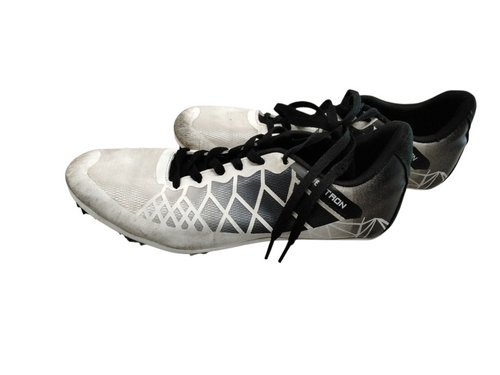 Vist Large View of Product Image Which is Used Track & Field Cleats Adult White Senior 9.5