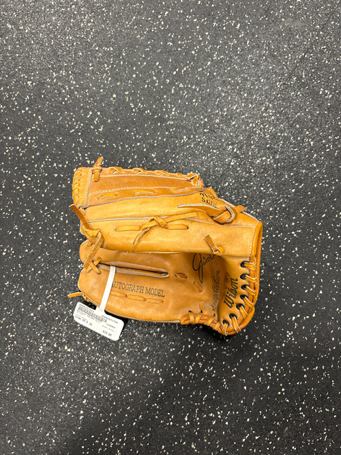 Vist Large View of Product Image Which is Used Wilson A2163 BB/SB Glove LH Throw Brown 10 1/2"