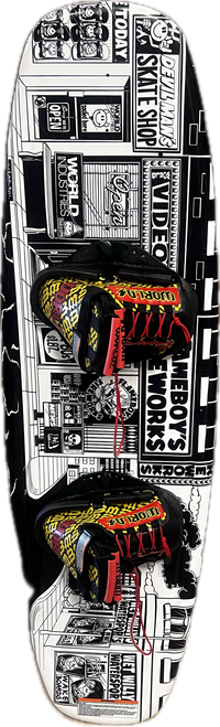 Vist Large View of Product Image Which is Used World Industries WAKEBOARD Wakeboard White 135 cm