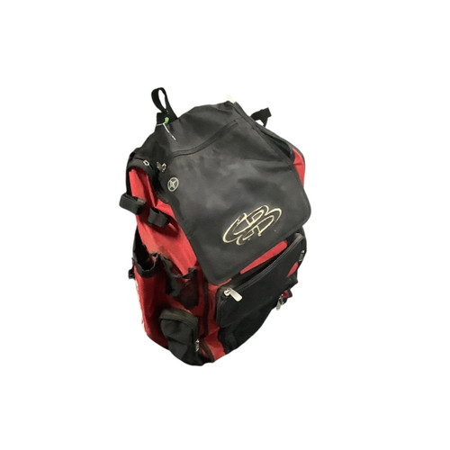Vist Large View of Product Image Which is Used BoomBah BACKPACK BB/SB Player Backpack Black And Red