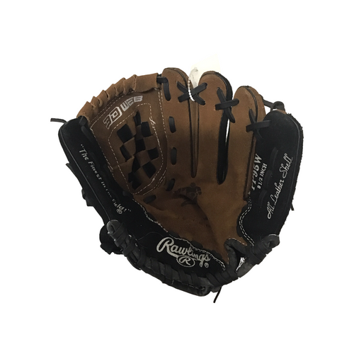 Vist Large View of Product Image Which is Used Rawlings PP95W BB/SB Glove RH Throw Brown And Black 9 1/2"