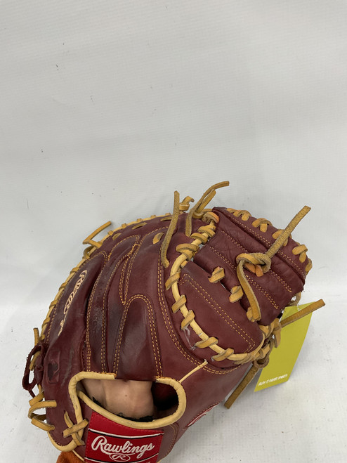 Vist Large View of Product Image Which is Used Rawlings SCM33SS BB/SB Catchers RH Throw Maroon 33"
