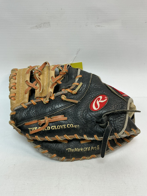 Vist Large View of Product Image Which is Used Rawlings BB/SB Catchers LH Throw Black 33"