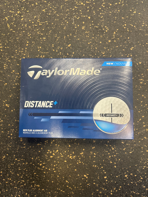 Vist Large View of Product Image Which is Used Taylormade DISTANCE + 12 PACK 12 Pack - Golf Balls
