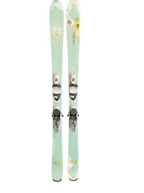 Vist Large View of Product Image Which is Used Rossignol VOODOO Womens DH Ski/Binding None 155 cm