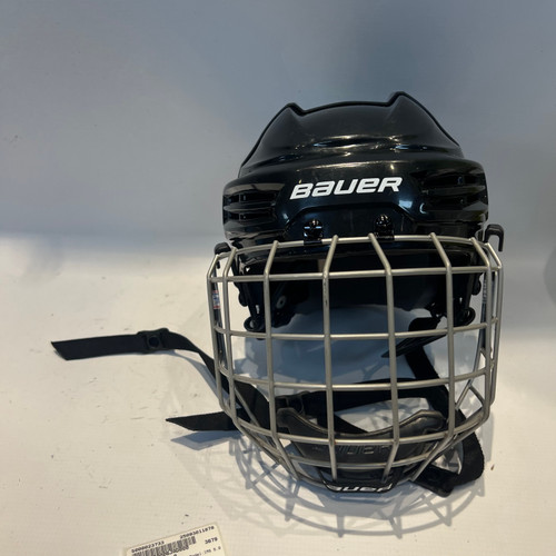 Vist Large View of Product Image Which is Used Bauer IMS 5.0 Helmet Cage Combo Black SM