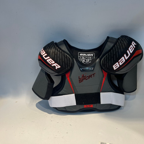 Vist Large View of Product Image Which is Used Bauer LIL SPORT Junior Shoulder Pads SM