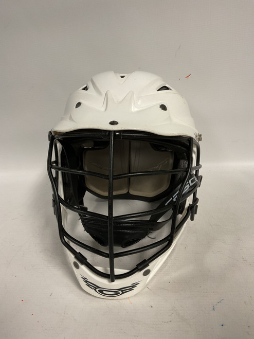 Vist Large View of Product Image Which is Used STX CPVR Lacrosse Helmet White SM