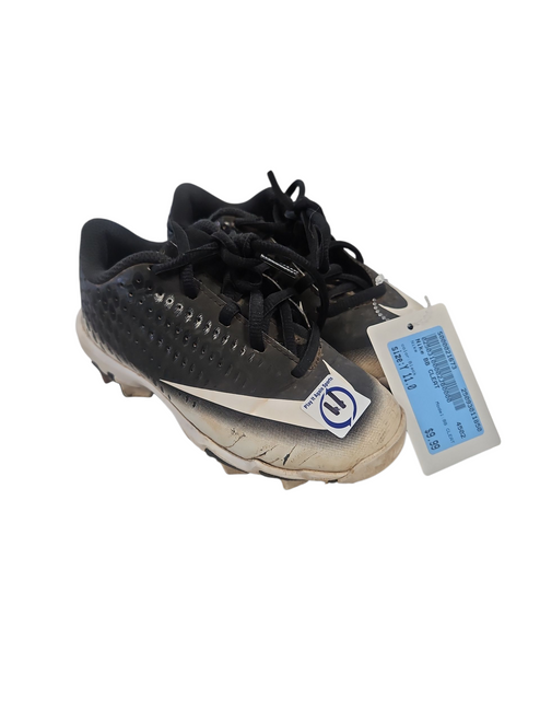Vist Large View of Product Image Which is Used Nike BB CLEAT BB/SB Cleats Black Youth 11.0