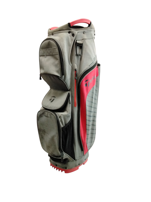 Vist Large View of Product Image Which is Used Taylormade CART LITE Mens Cart Bag Grey