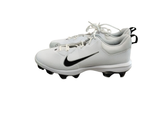 Vist Large View of Product Image Which is Used Nike FORCE TROUT 9 BB/SB Cleats White Senior 13