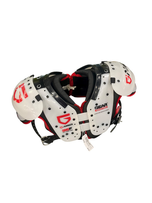Vist Large View of Product Image Which is Used GAMER SHOULDER PADS FB Shoulder Pads White SM