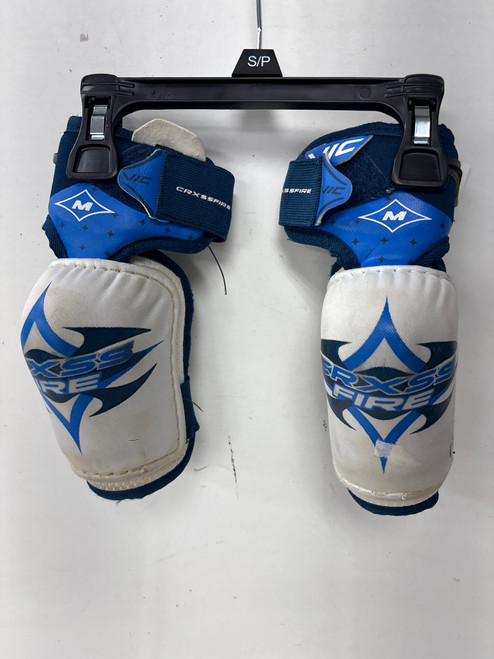 Vist Large View of Product Image Which is Used Vic CRXSSFIRE Junior Elbow Pads MD