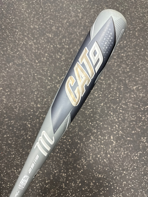 Vist Large View of Product Image Which is Used Marucci CAT 9 LIMITED BB/SB USSSA 2 3/4 Bat 29"
