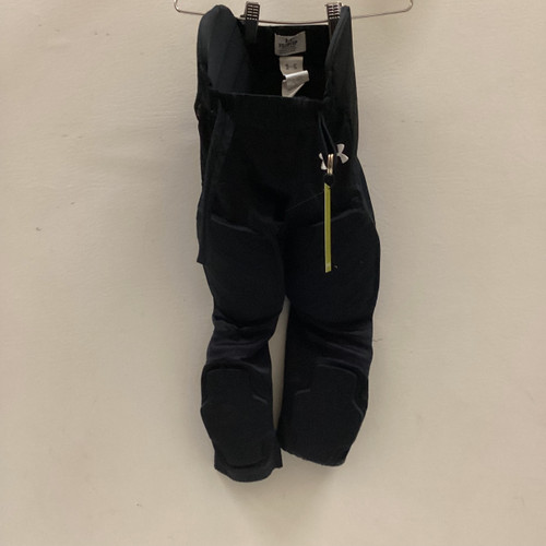 Vist Large View of Product Image Which is Used Under Armour Youth FB Integrated Pants Black SM