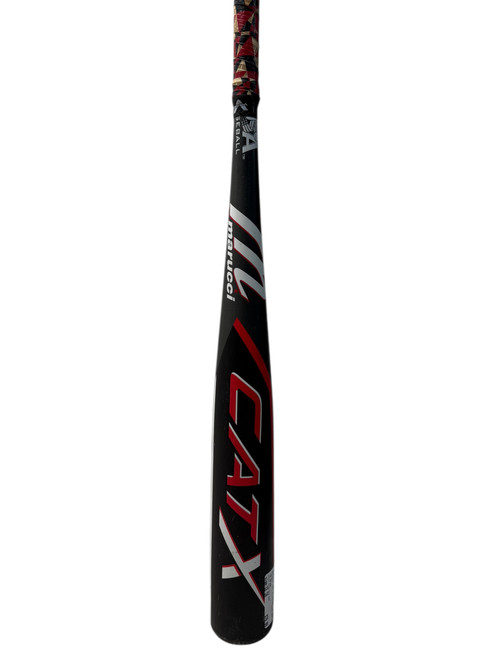 Vist Large View of Product Image Which is Used Marucci CAT X 32/24 USA 2 5/8 Bat - Grey And Red
