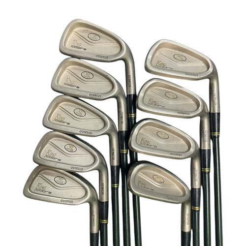 Vist Large View of Product Image Which is Used Cobra OVERSIZE SENIOR Mens Iron Set RH 3I-SW