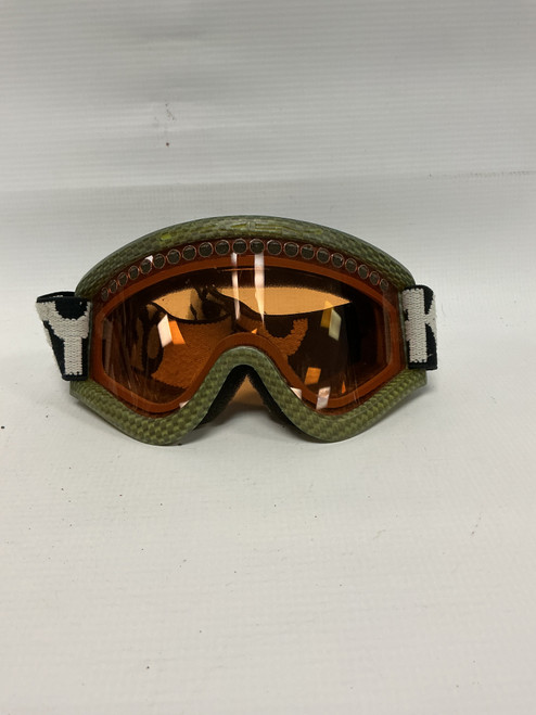 Vist Large View of Product Image Which is Used Oakley Snow Goggles Adult Green