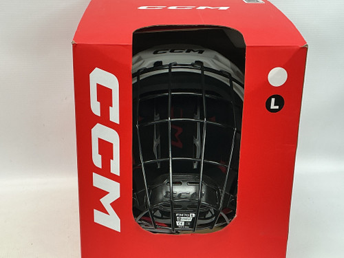 Vist Large View of Product Image Which is New CCM TACKS 70 Hockey Helmet Only White LG