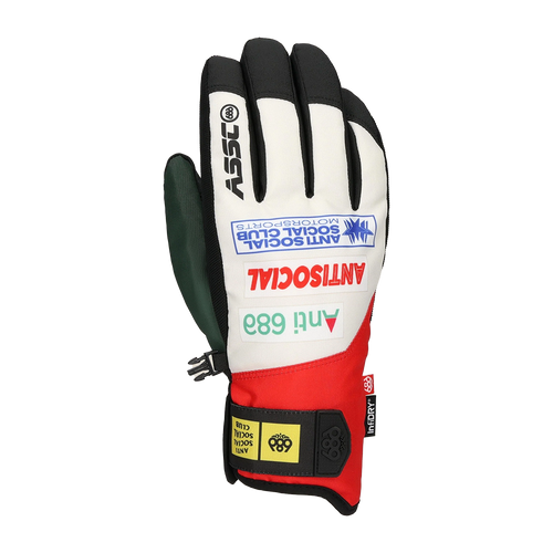 Vist Large View of Product Image Which is New 686 Primer 2026 Men's Snow Gloves- ASSC White SM