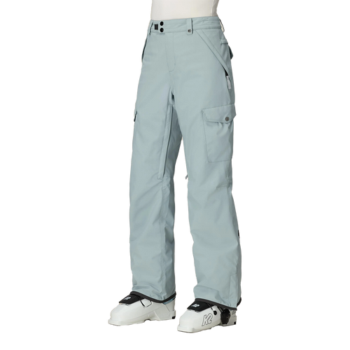 Vist Large View of Product Image Which is New 686 Aura Insulated 2026 Women's Snow Cargo Pants- Dusty Marine LG